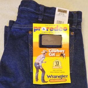 NWT Men's Wrangler Pro-Rodeo Competition Jeans